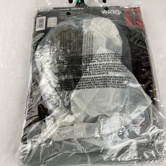 Star Wars Rogue One Jyn Erso Kids Medium Costume NWT 3 Piece - Picture 3 of 4